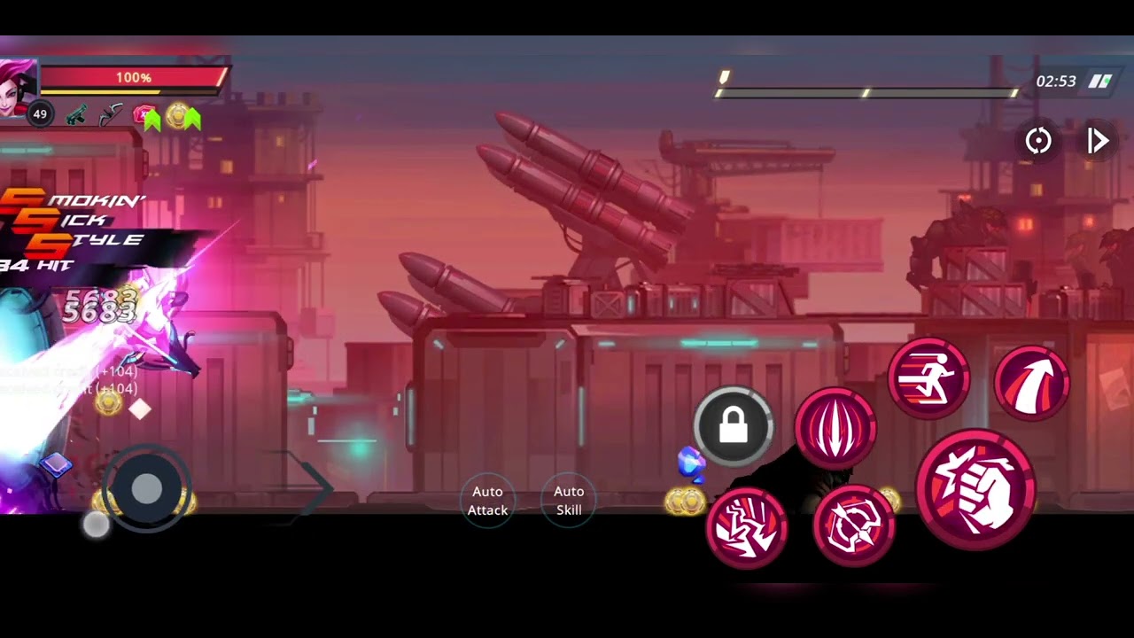unlimited money 💰 unlock the all characters#gameplay (Cyber Fighters)