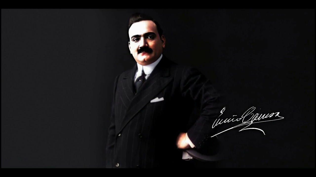 Enrico Caruso - Je crois entendre encore (Bizet) 07.12.1916 - Stereo remix 2025