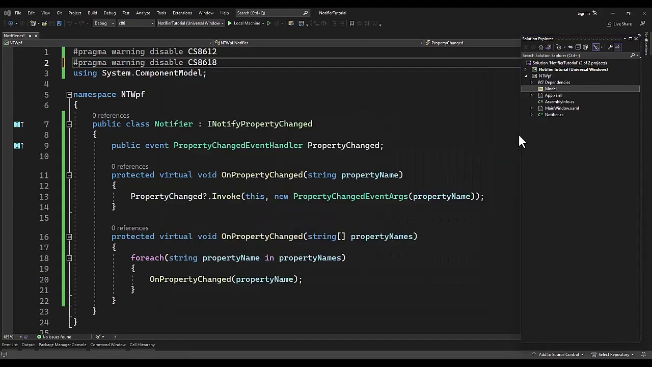 WPF ViewModel (MVVM)