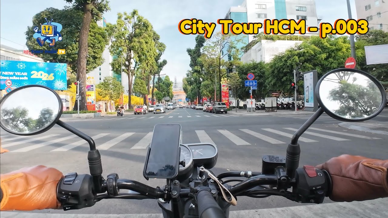 🌏City Tour HCM _003|Đường Phố Sài Gòn Những ngày Tết Bính Ngọ 2026|Tony Phèn TV