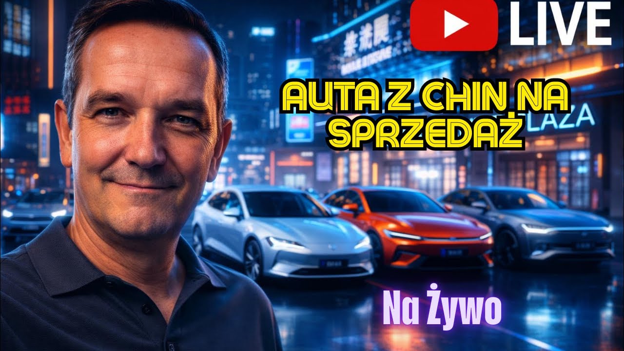 Samochody z Chin na żywo