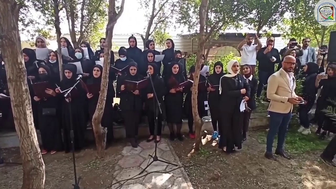 بين الجسر والساحه إنشودة لطلاب قسم الفنون  الموسيقية كلية الفنون الجميلة