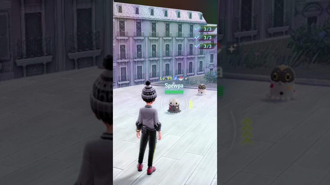 Shiny Spewpa - Pokemon Legends: Z-A