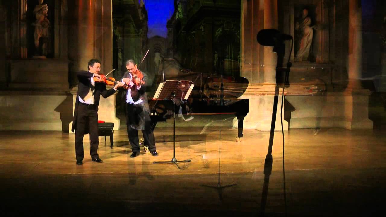 Enzo Ligresti ed Enrico Balboni interpretano la Passacaglia di Haendel-Halvorsen