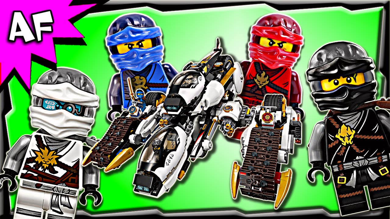 Lego Ninjago ULTRA STEALTH RAIDER 70595 Stop Motion Build Review