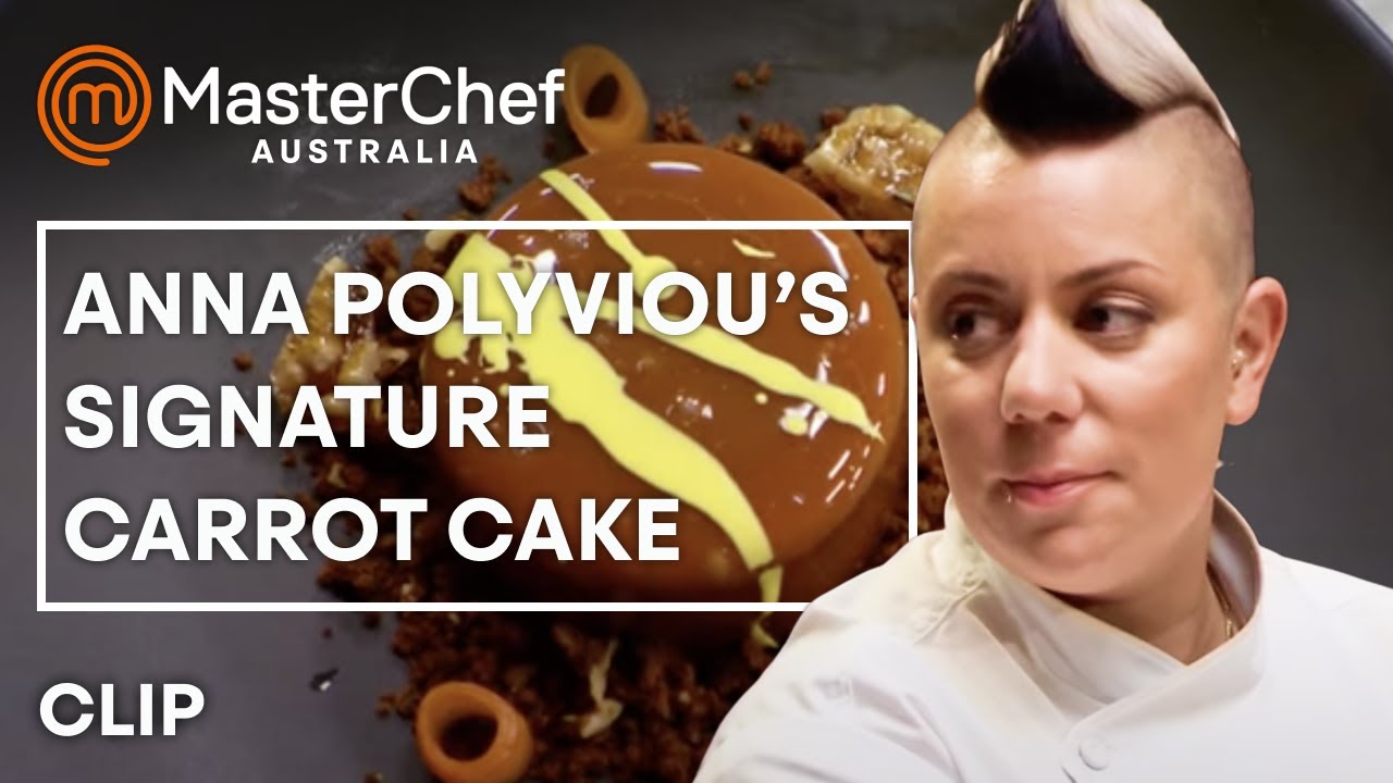 Anna Polyviou's Carrot Cake | MasterChef Australia | MasterChef World