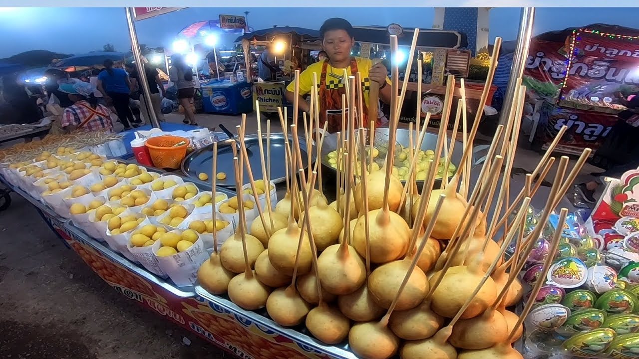 asian street food - thai market in UdonThani