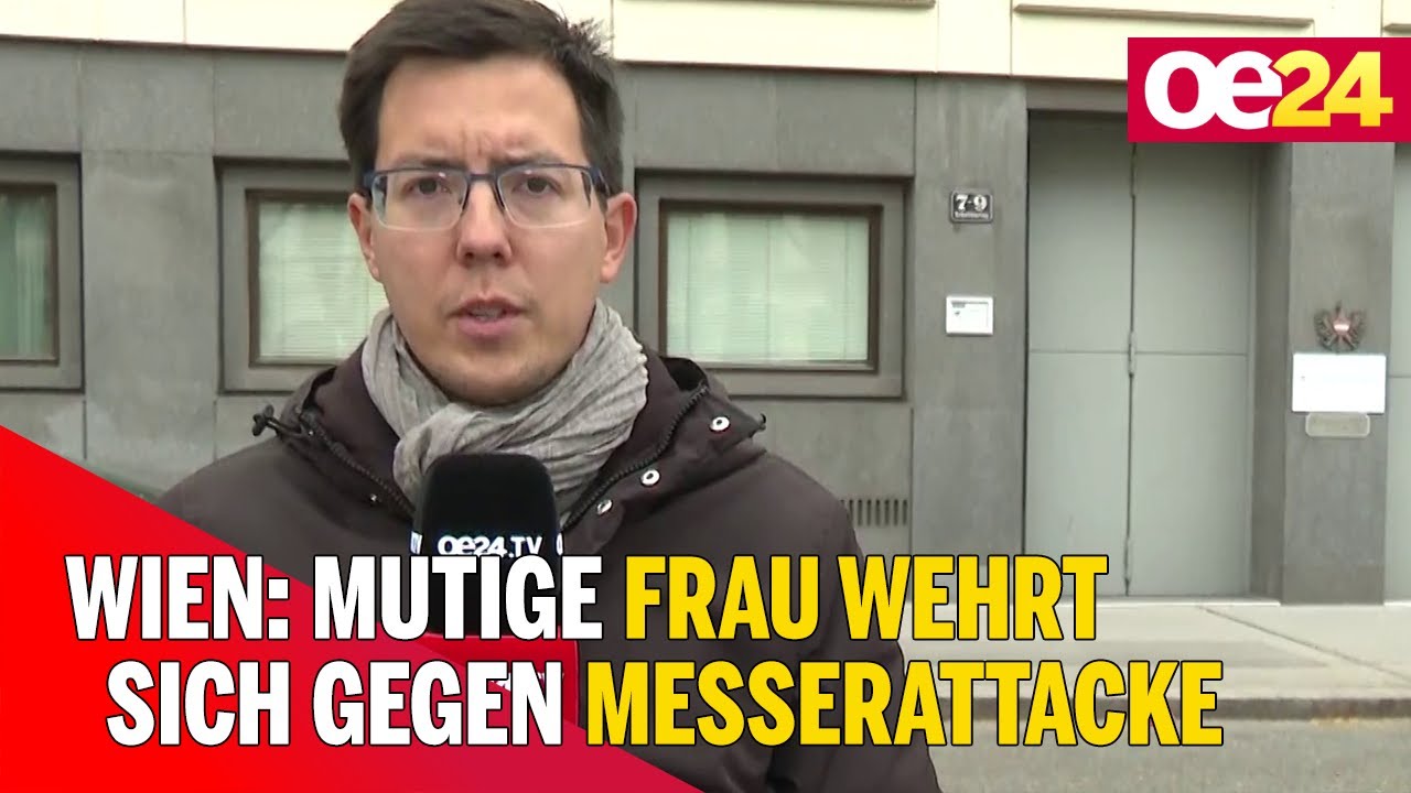 Wien: Mutige Frau wehrt sich gegen Messerattacke