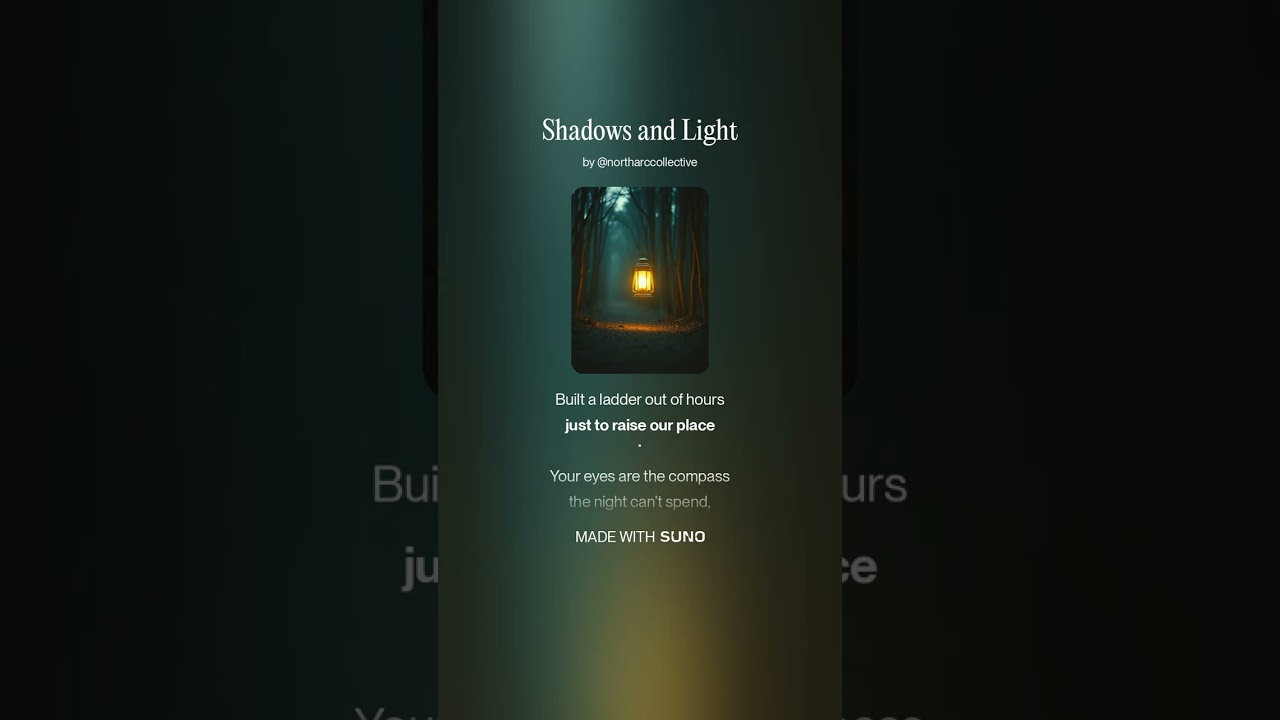 Shadows and Light | Slow Pop Meets Rap (Male & Female Vocals) North Arc Collective