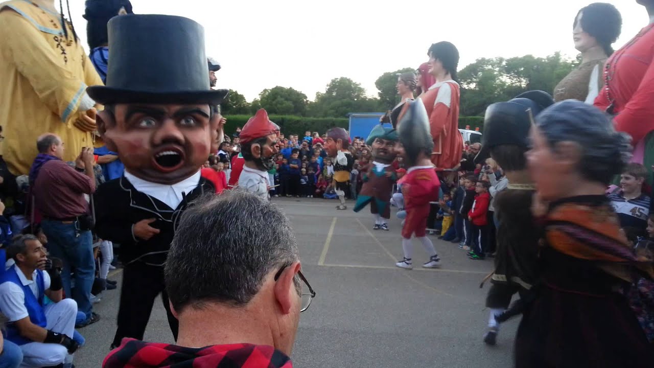 Baile cabezudos de Zaragoza 2015