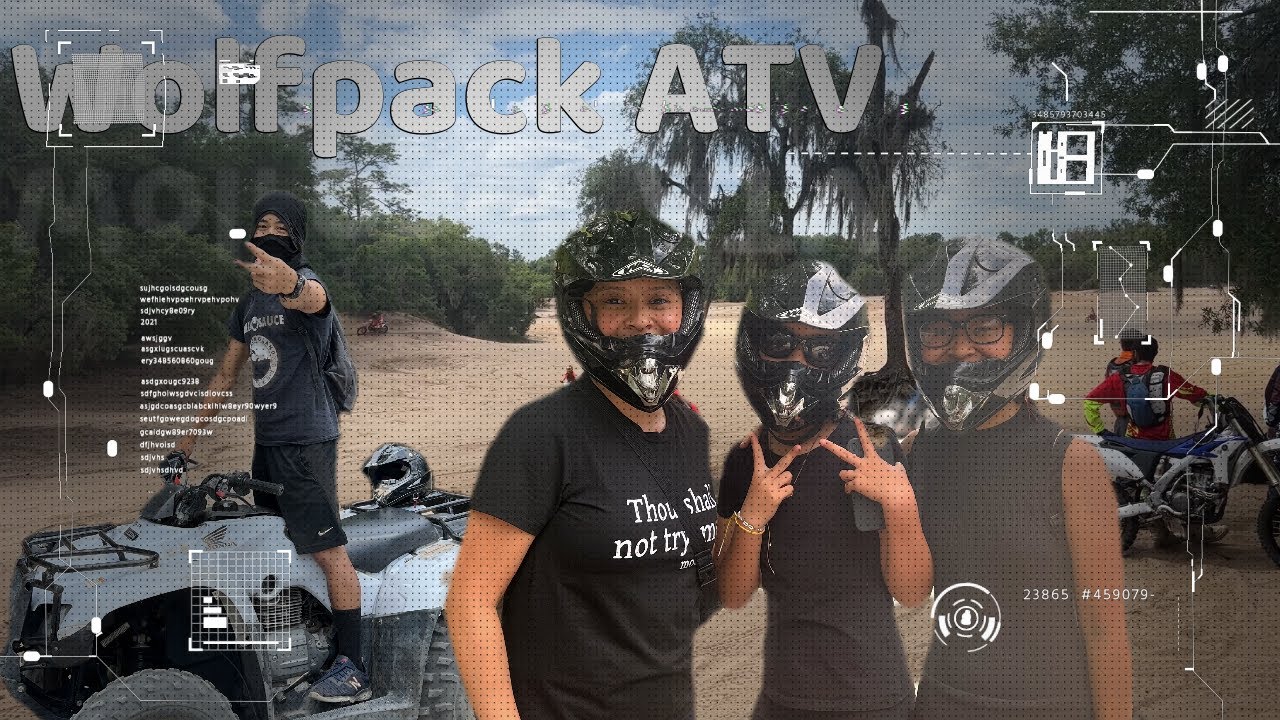 FIRST TIME OFF ROADING ON ATV ADVENTURE!!! | WOLF-PACK ATV 2023 |WITHALACOCHEE STATE PARK| TAMPA FL