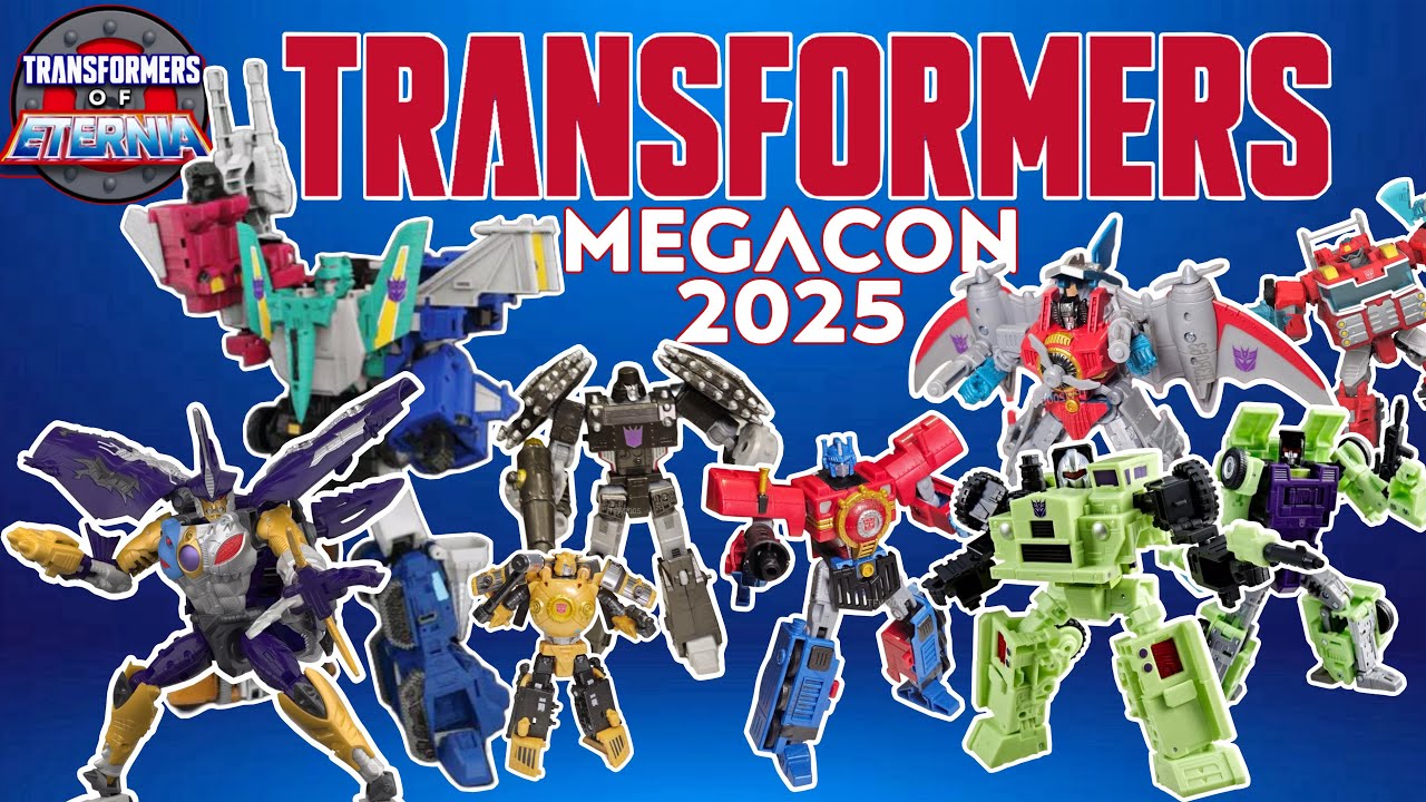 Megacon 2025 over view #transformers #haslab #hasbro