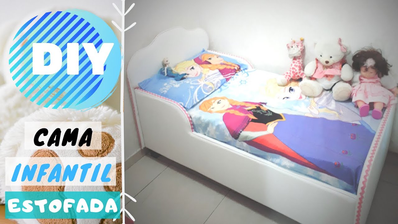 DIY - Faça Você Mesmo | Cama Infantil Estofada