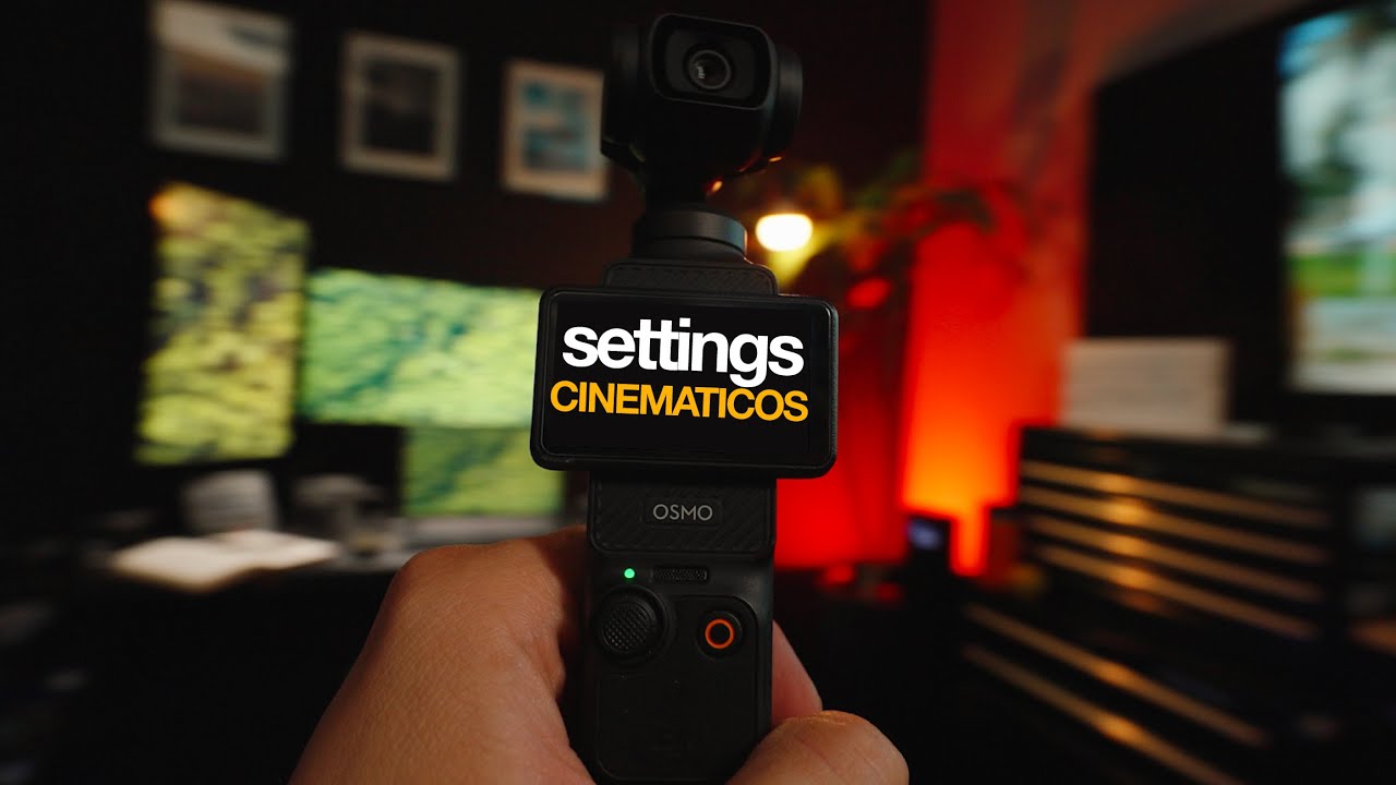 ¡Esta configuración hizo que mi Osmo Pocket 3 se vea como CINE!