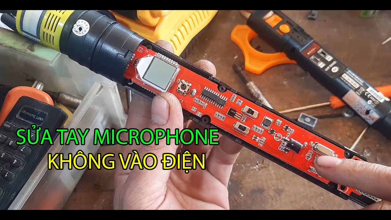 Chia sẻ sửa bệnh hay gặp phải ở tay mic ugx 9/10 #điệntửquanghải#