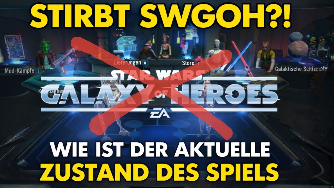 Stirbt SWGOH? - Wie ist der aktuelle Zustand des Spiels? Meine Meinung | SWGOH Deutsch