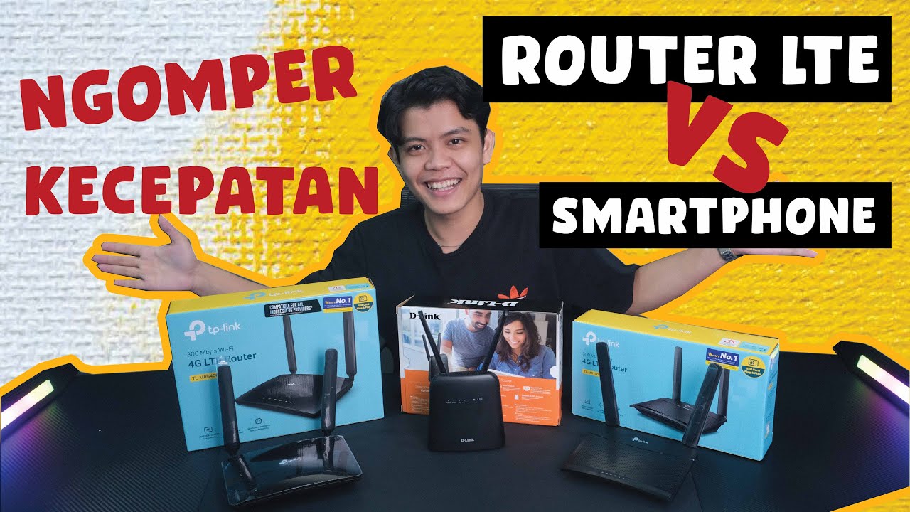 Tes Router Sim Card vs HP | Sinyal 4G Lemah Bisa Pakai Alat ini!