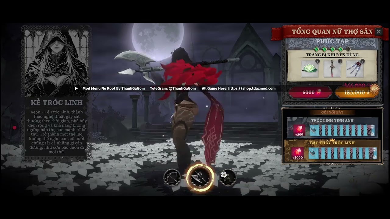 Soul Huntress Mod Menu Free Shop