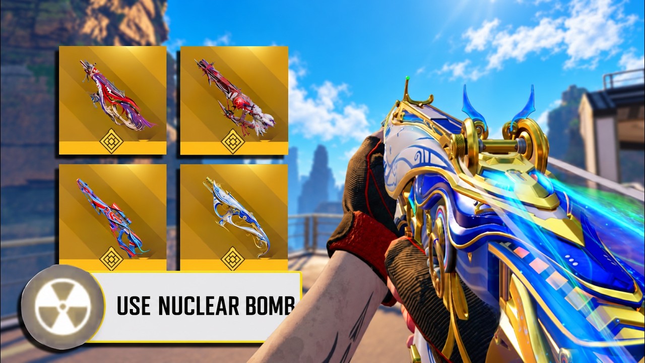 I NUKED With The NEW Streetfighter Legendary Guns In COD Mobile