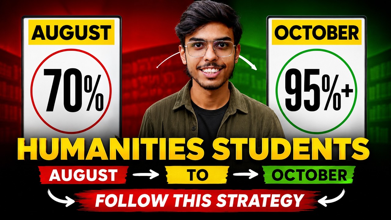 Score 95%+ in Class 12 Board Exam 2027🗿 Only for Humanities Students 🔥🔥