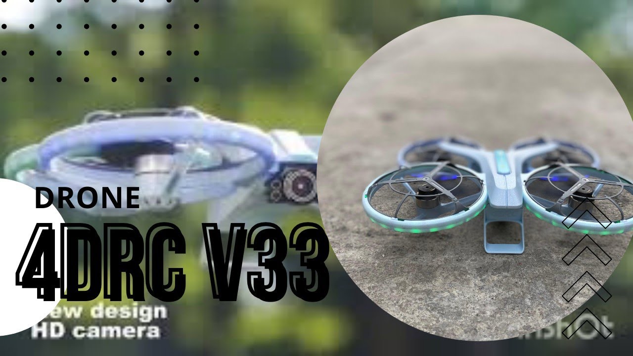 Drone 4DRC V33: ¡El regalo de Navidad perfecto!