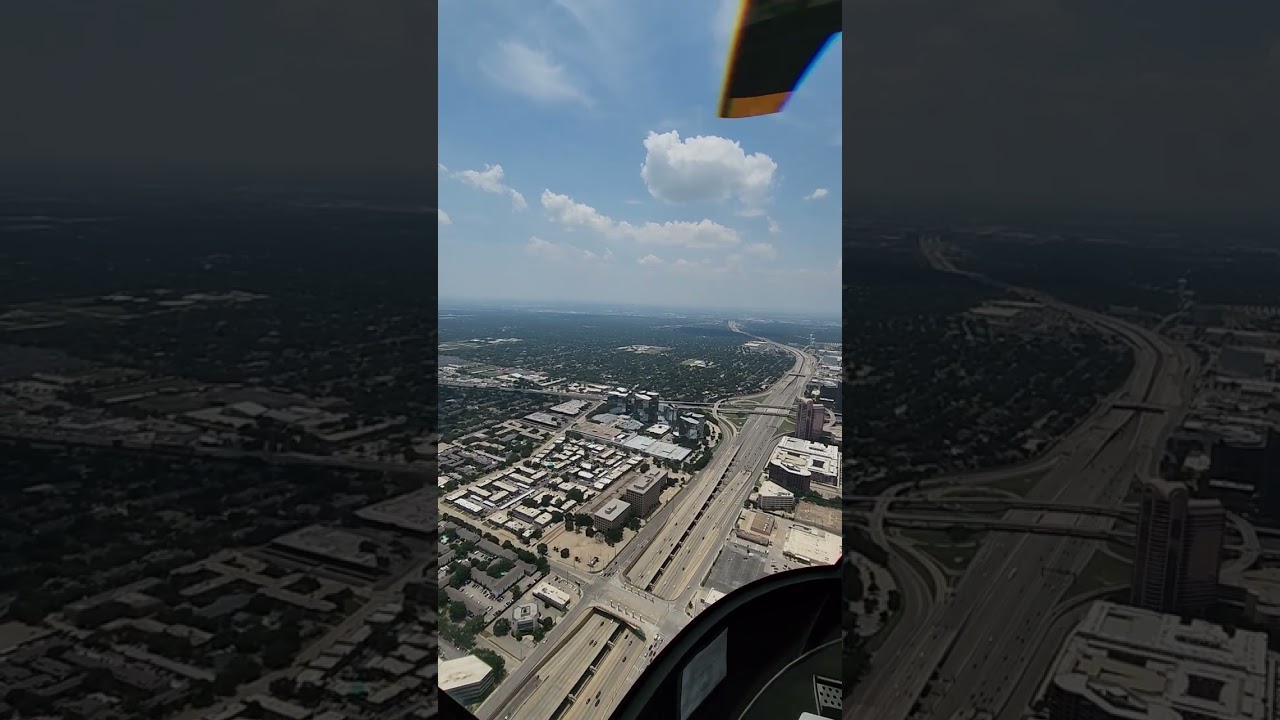 helicopter tour of Dallas