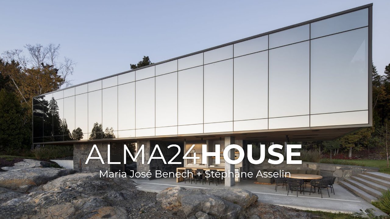 A Lakeside Retreat in the Heart of Quebec / Alma 24 House