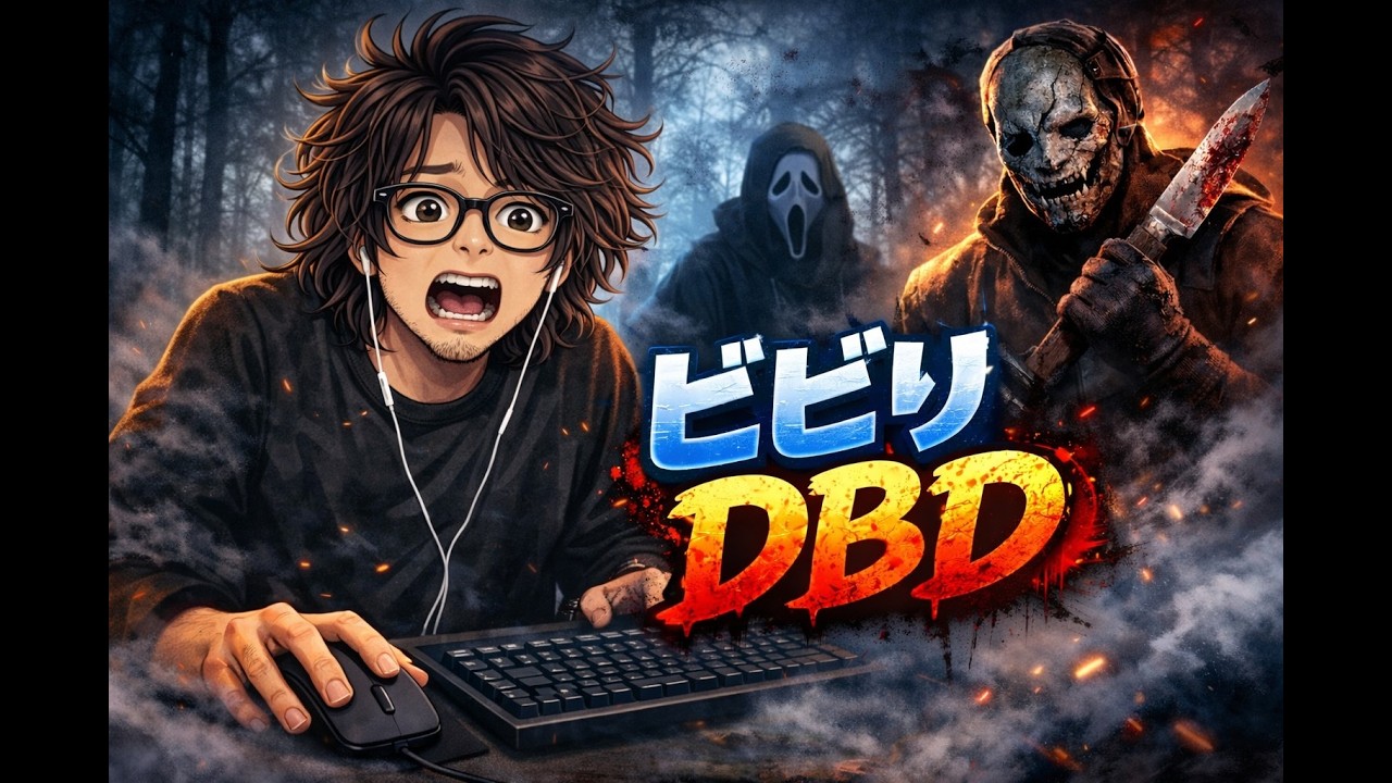 【DBD実況】ビビりがデッドバイデイライトはじめてみる!【縦型配信】#shorts