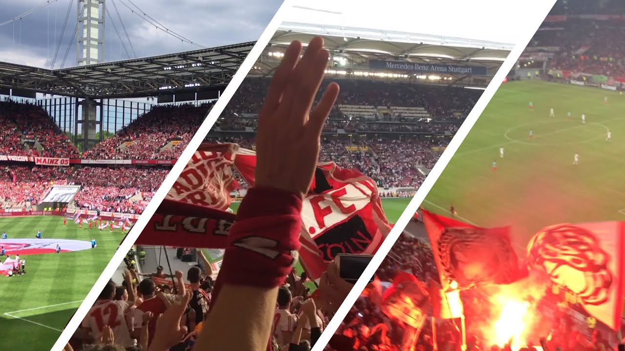 1.FC Köln Fan Highlights - Stimmung, Fangesänge, Torjubel & Pyro in den FC Kurven #effzeh