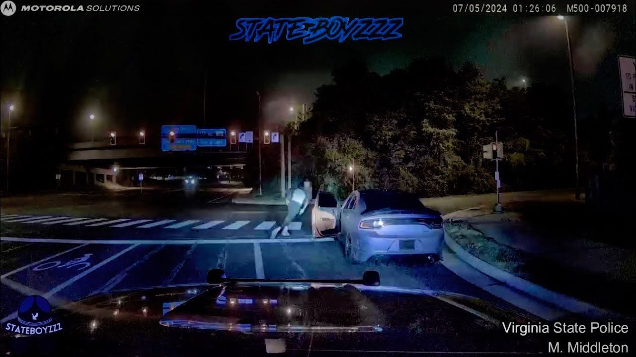 Scat Pack Takes Virginia Troopers On Intense High Speed Chase