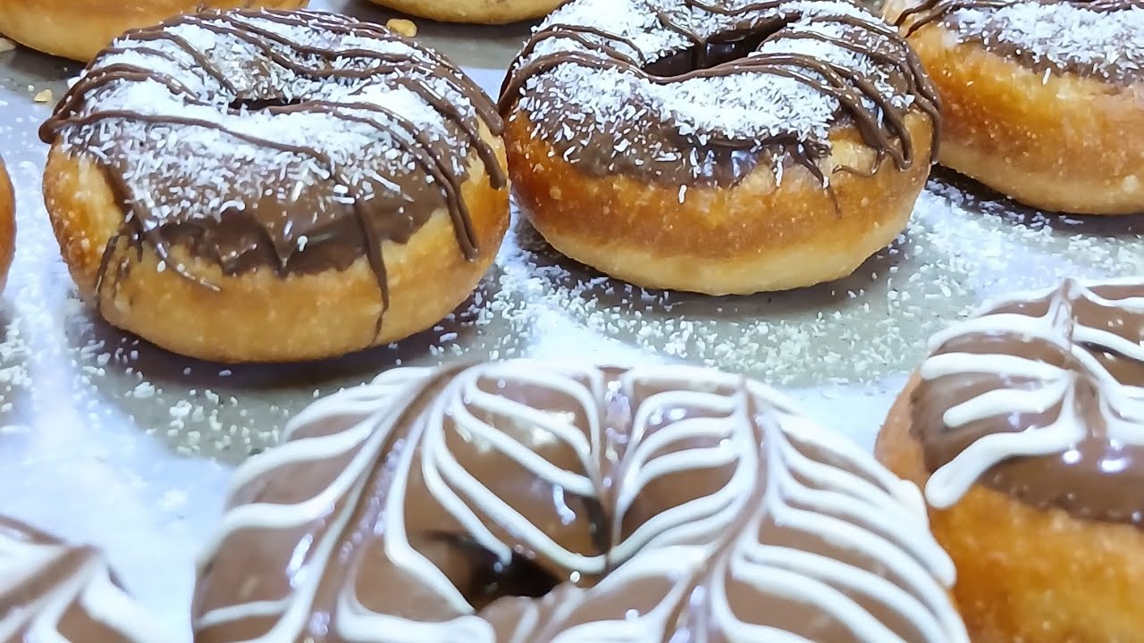 Donas receta fácil. Donuts, donas caseras.