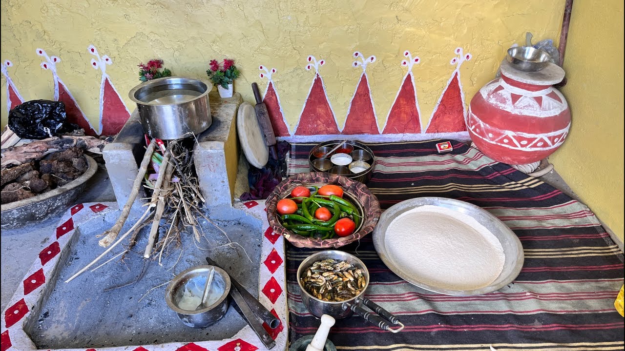 Bajre ki roti live dekhe 