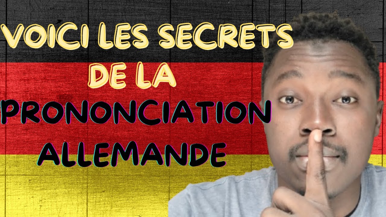 Allemand Débutants A1 A2 | Comment bien prononcer les mots en allemand.