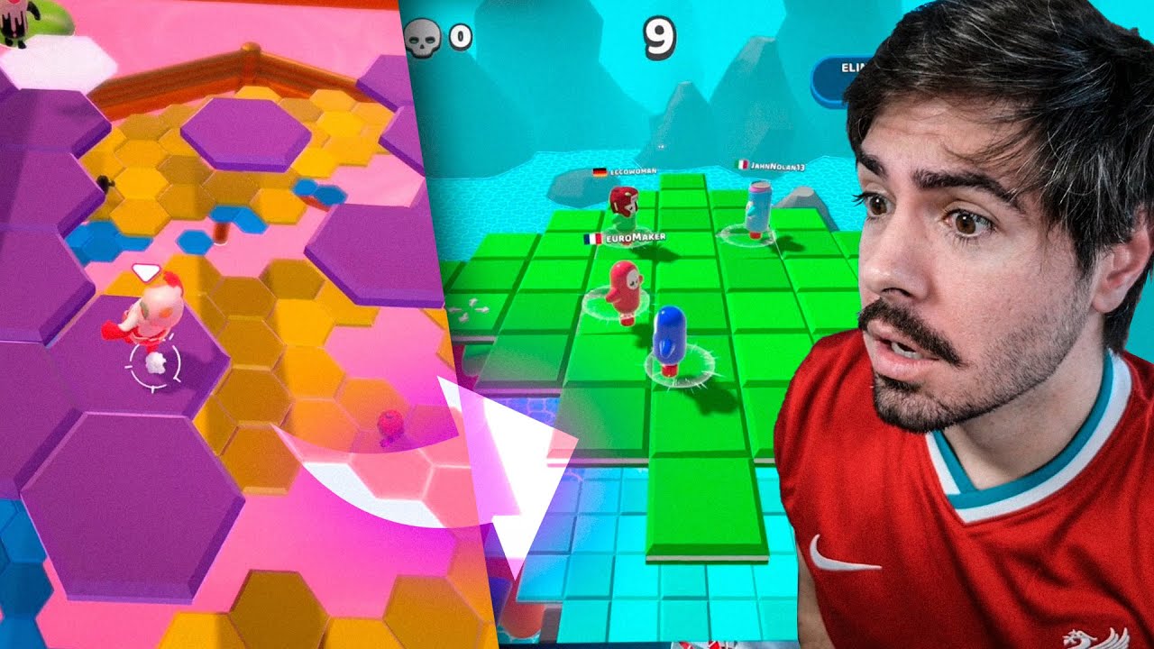 ESSE JOGO É UMA IMITAÇÃO DA FINAL DO FALL GUYS! HEX GONE