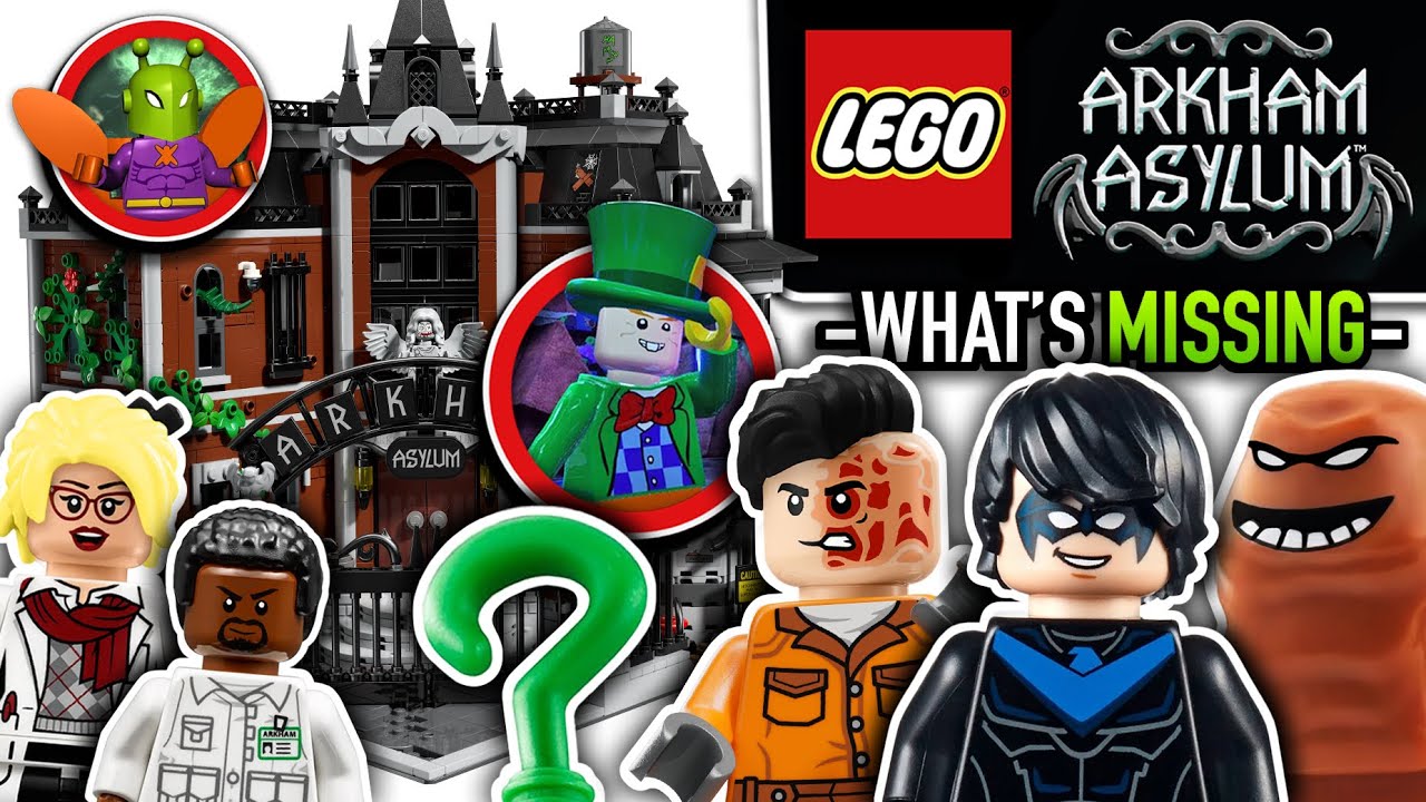 LEGO Batman Arkham Asylum - What & Who’s MISSING 