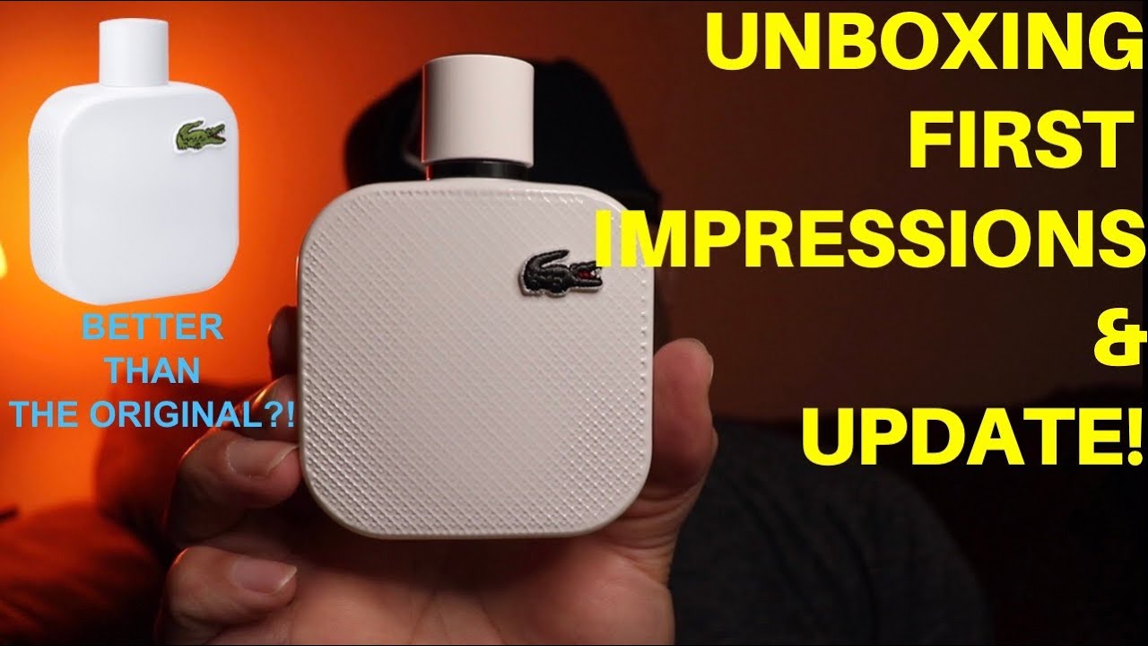 *NEW RELEASE * L12.12 Blanc EDP by Lacoste