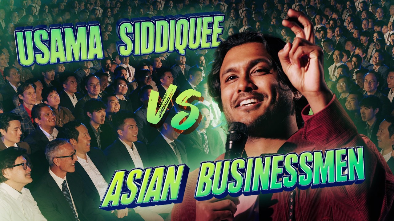 Can Usama Siddiquee Make Asian Businessmen Laugh? | Human Trials