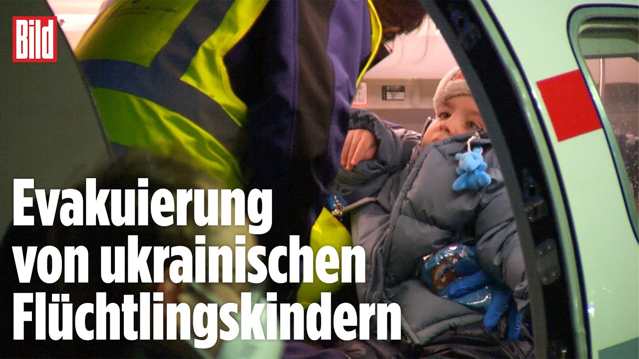 Ukraine-Krieg: „Ein Herz Für Kinder“ bringt Kinder nach Deutschland