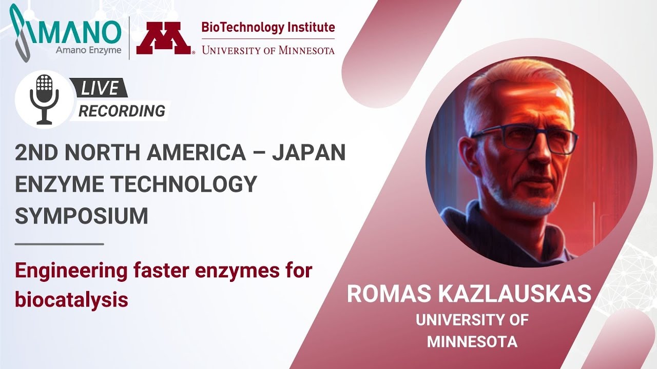 Enzyme Technology Symposium 2025 Romas Kazlauskas (University of Minnesota)