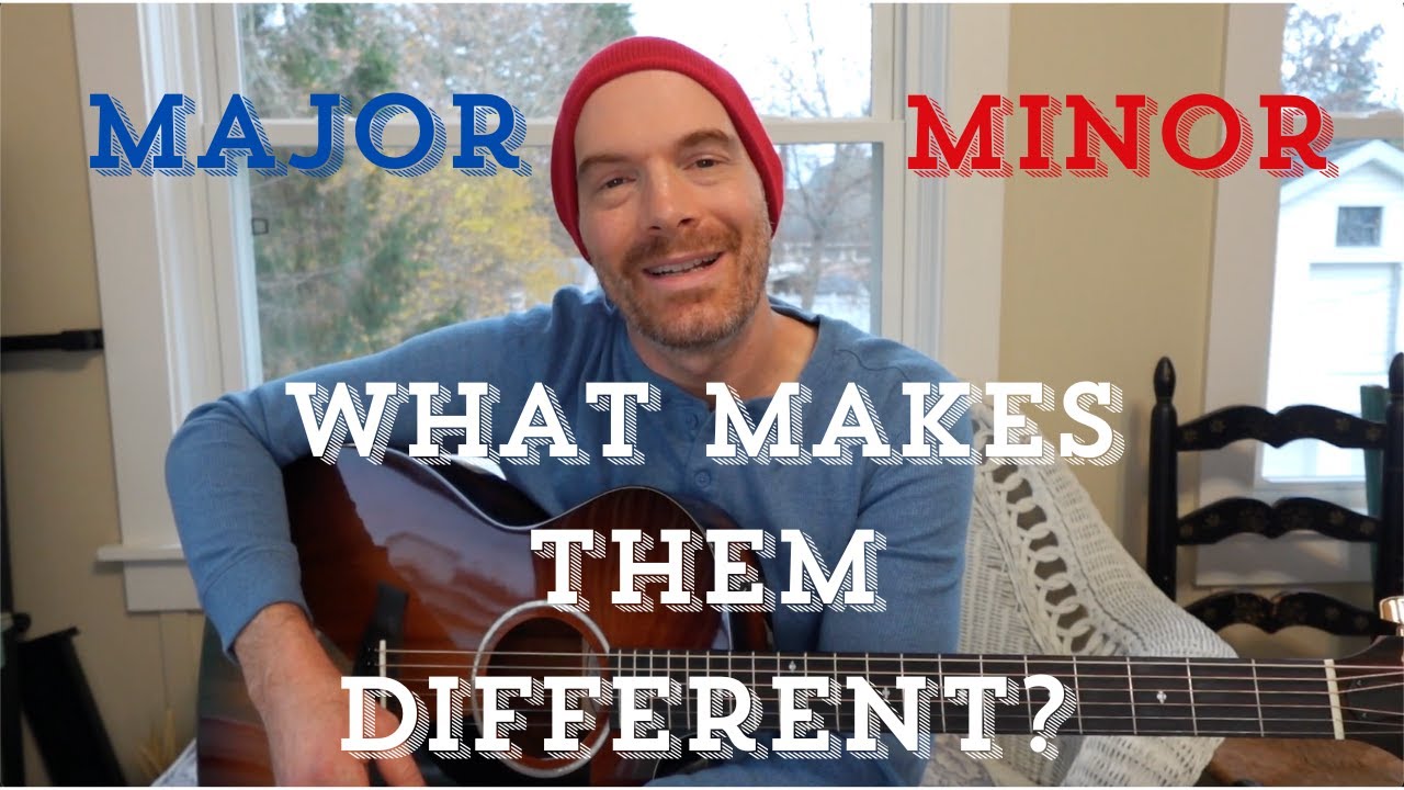 Major vs. Minor Chords - Explanation and Practice Session