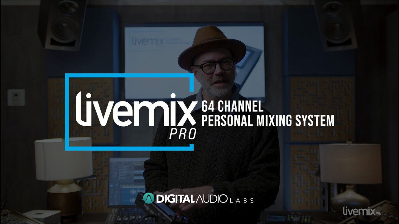 Everything you want to know about the 64 channel Livemix Pro personal monitor system