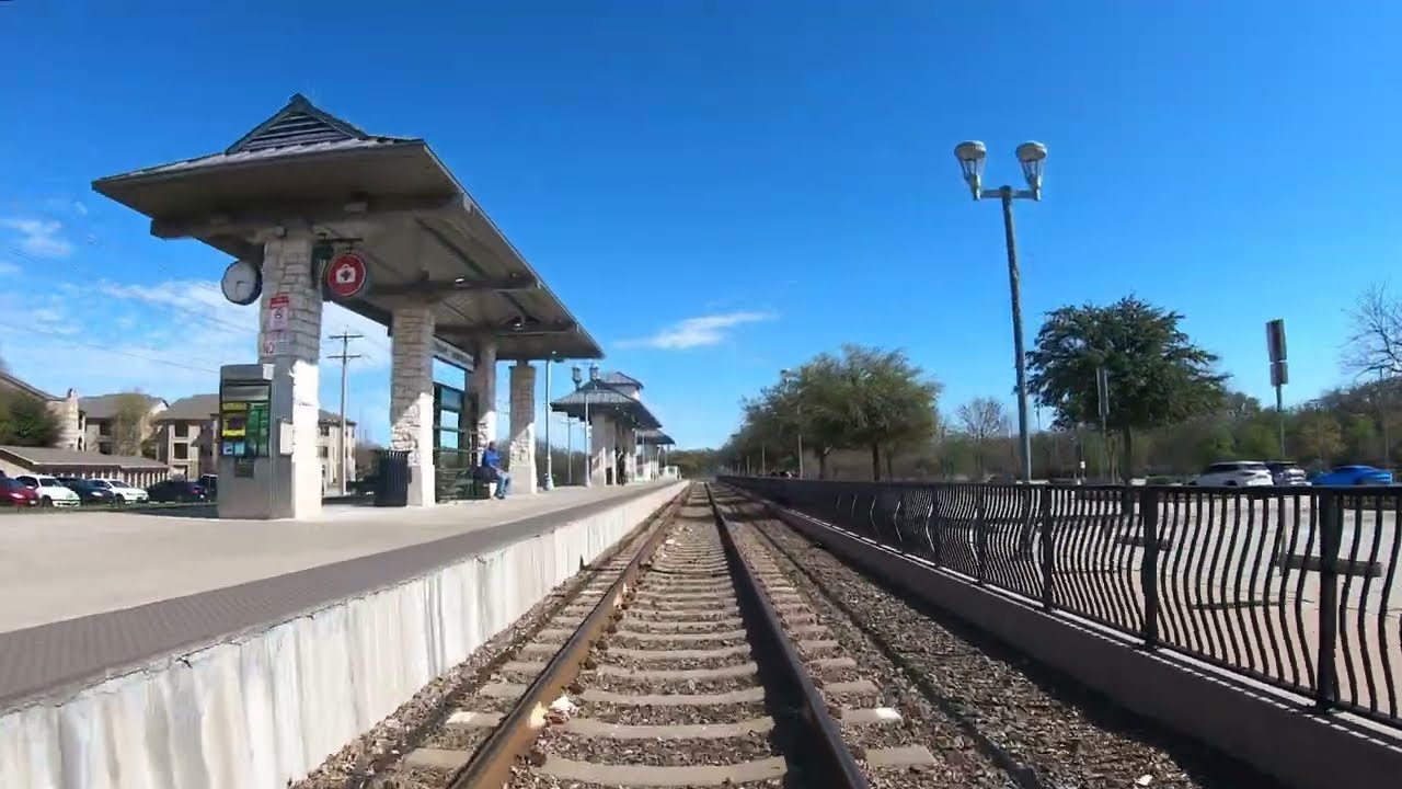 DCTA A-Train Full Ride from Denton to Carrollton, TX