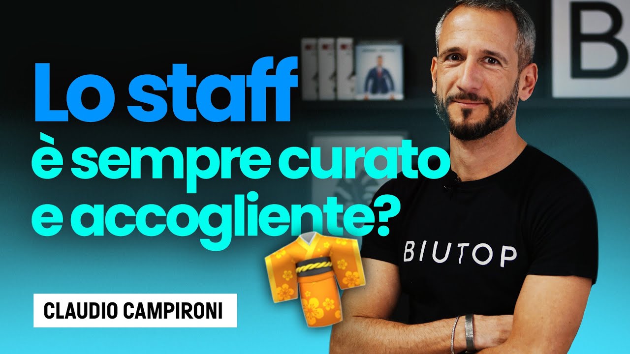 Lo staff del tuo centro estetico è sempre curato e accogliente?