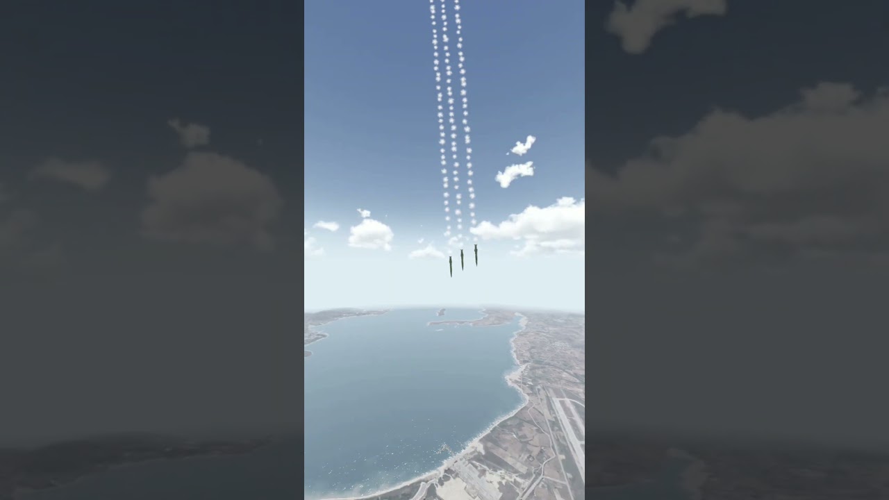11 Iranian Ballistic Missiles Destroy 90% of Major US and Israeli Cities #arma3  #military