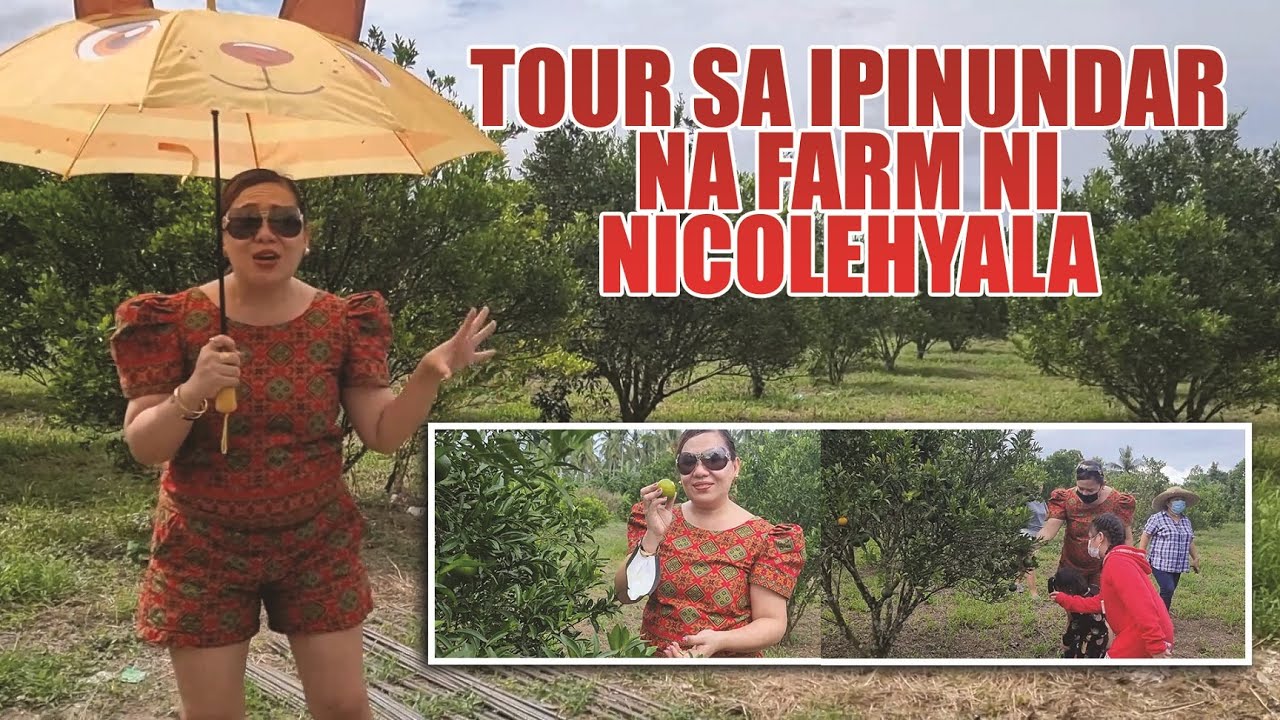 TOUR SA IPINUNDAR NA FARM NI NICOLEHYALA