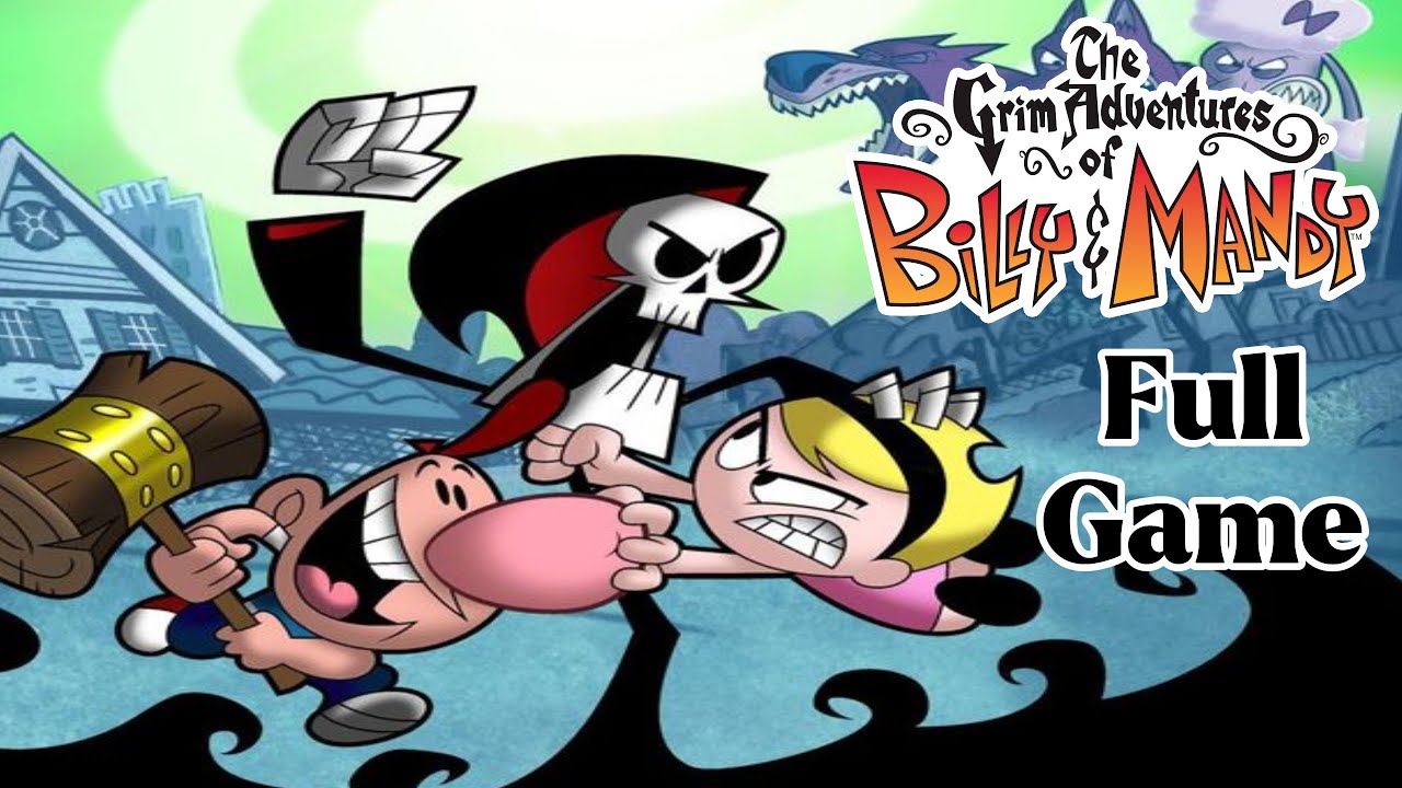 The Grim Adventures of Billy & Mandy (PS2) Full Game Longplay