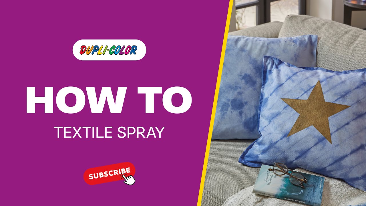 DUPLI-COLOR Textil Spr&uuml;hfarbe | How to TEXstyle