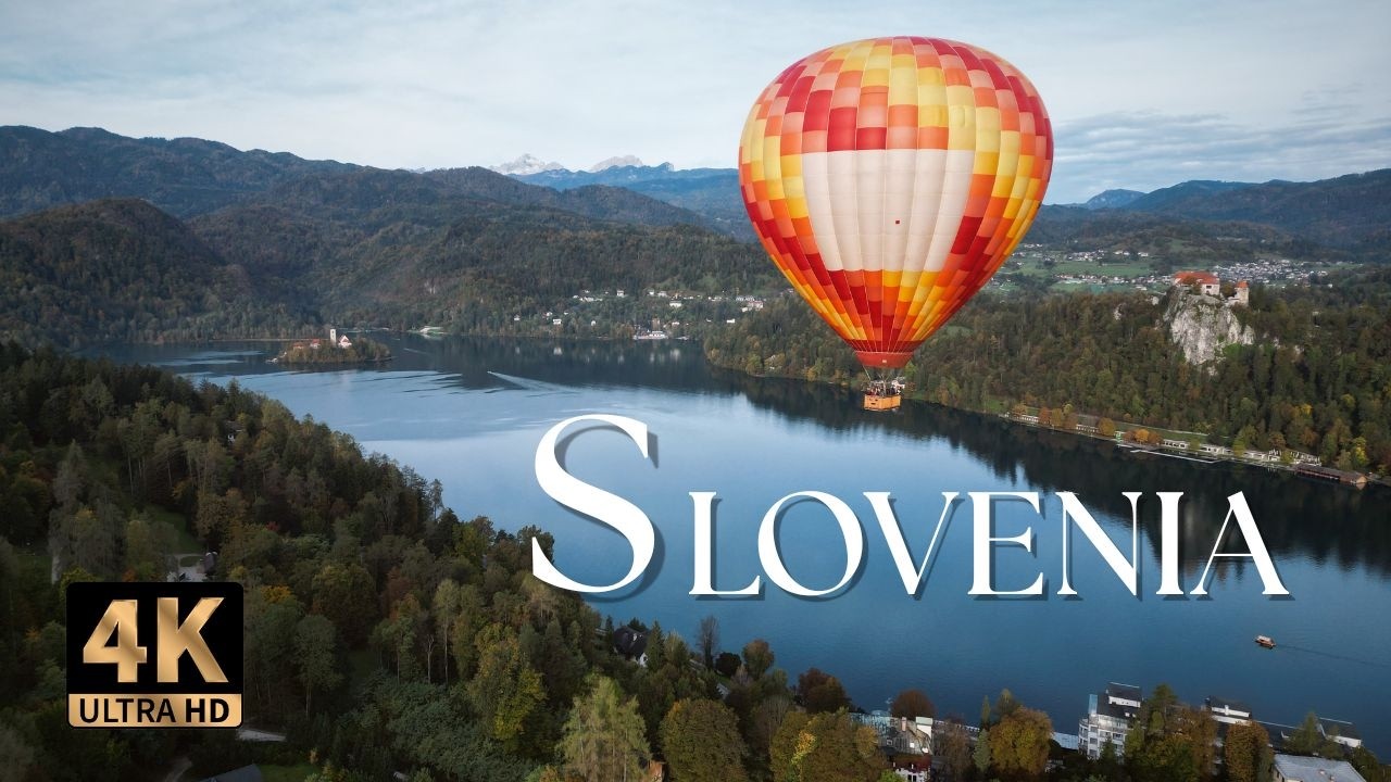 【斯洛維尼亞】布萊德湖、波茵湖、盧比亞納城堡 空拍 | Slovenia 4K Drone Video | Lake Bled, Lake Bohinj, Ljubljana Castle