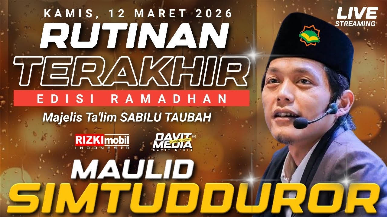 🔴 [LIVE] RUTINAN TERAKHIR ‼️ DI MARKAS PUSAT SABILU TAUBAH 12/03/2026 #live #fyp
