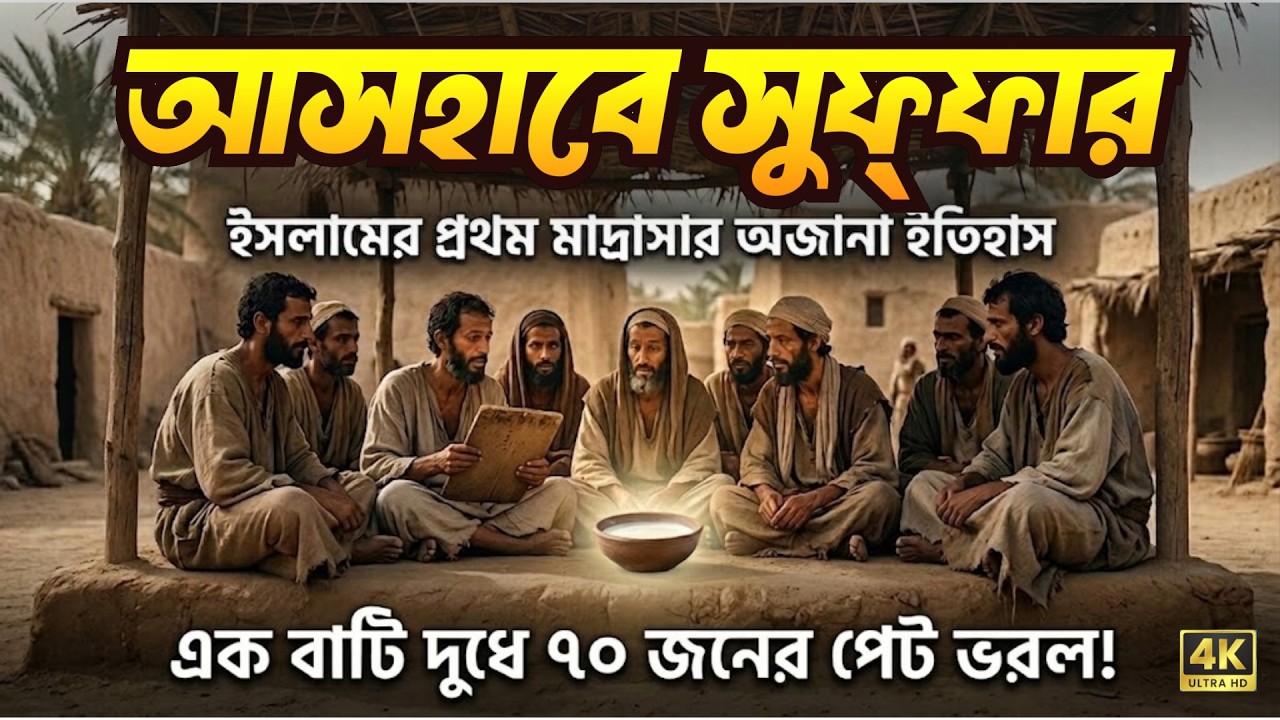আসহাবে সুফ্ফার ঘটনা: কেন সাহাবীরা ক্ষুধায় অজ্ঞান হয়ে যেতেন? | Ashabe Suffa Story |ইসলামিক গল্প বাংলা
